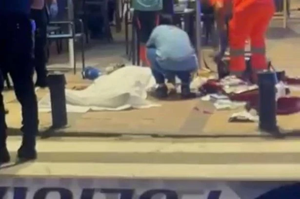 Shocked witnesses describe exactly how two gangsters were shot dead outside Irish pub