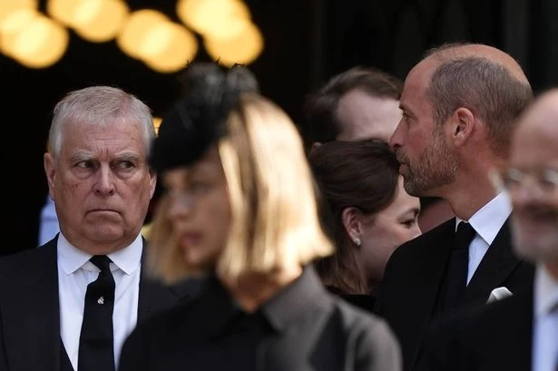 Prince Andrew's last public exchange with 'furious' William revealed by lip reader