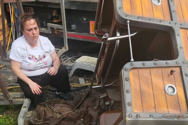 Woman and child thrown from rollercoaster as cart 'derailed' after 'sudden bang'