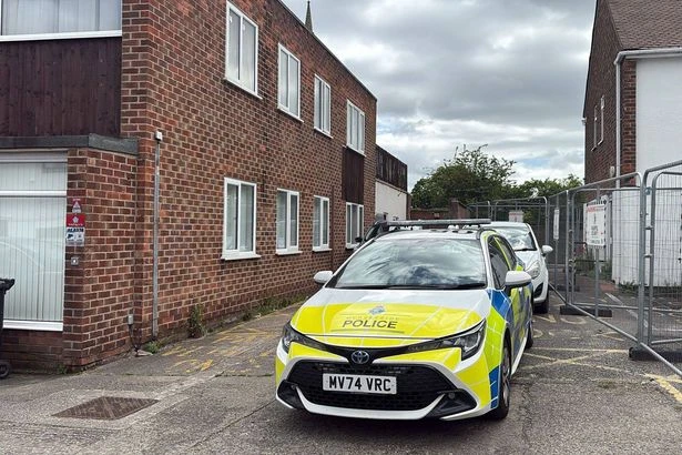 Girl, 3, falls from window in block of flats as air ambulance lands and police swarm