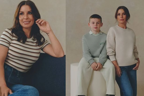 Coleen Rooney's son Cass, 8, makes modelling debut in new Primark collection