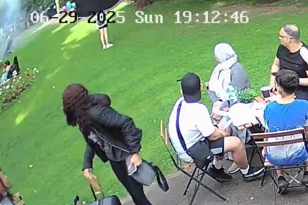 Feral gang of kids filmed 'launching fireworks at mums and babies' in city centre park