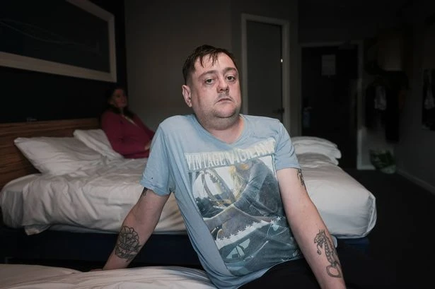 Mum and son living in Travelodge and eating Pot Noodles after being kicked out of home