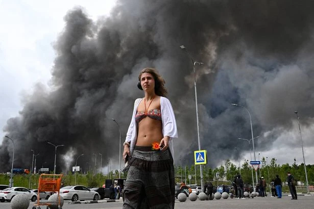 Oil rains down on Moscow as Ukraine's largest drone attack hits refinery