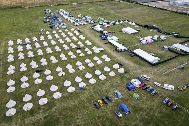 Thousands of kinky couples descend on tiny village for UK's largest sex fest 'Swingathon'