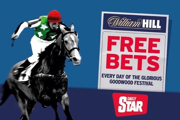 FREE £2 William Hill shop bets every day of Glorious Goodwood with your Daily Star