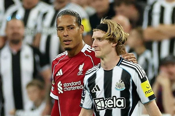 Anthony Gordon pens grovelling statement on Liverpool red card as Alan Shearer feelings clear