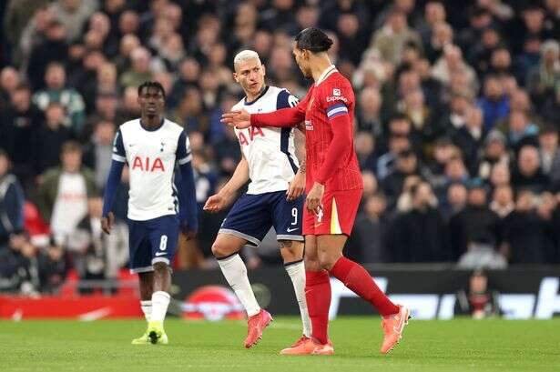 Virgil van Dijk escaping red card for elbow on Richarlison in Liverpool victory explained