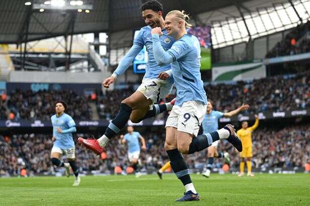 Man City's Erling Haaland breaks Alan Shearer's Premier League record after huge penalty