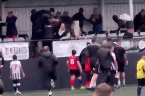 Parents fight at children's football game as mums and dads brawl and police called