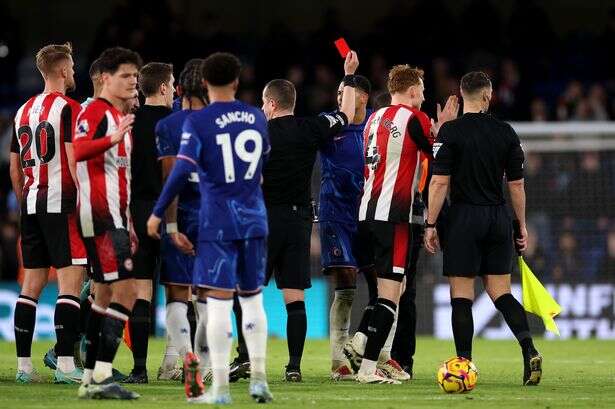 Reason Marc Cucurella was sent off after the final whistle revealed in Prem statement