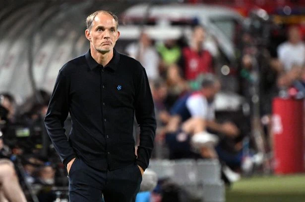 England and Serbia referee stops clash and speaks with Tuchel as 'laser flashed on pitch'