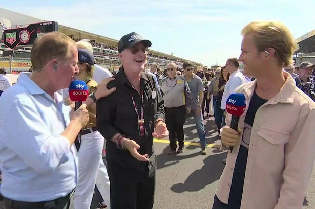 Martin Brundle apologises and cuts short F1 grid walk after 'horrible man' comment