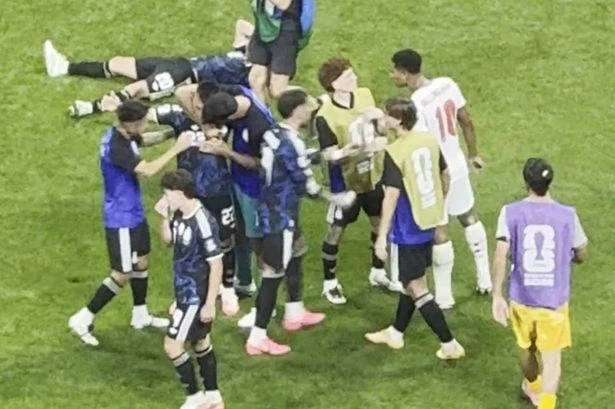 Truth behind Jude Bellingham 'slap' revealed as England star left furious