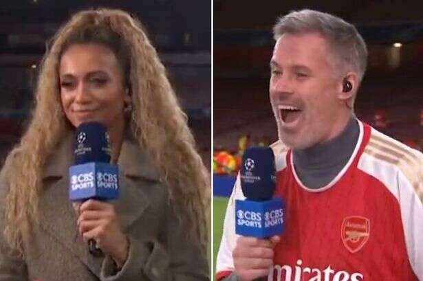 CBS reveal behind-the-scenes response to Jamie Carragher's awkward Kate Abdo comments