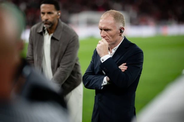 Paul Scholes set for Soccer Aid reunion with Man Utd team-mate he branded 'lunatic'