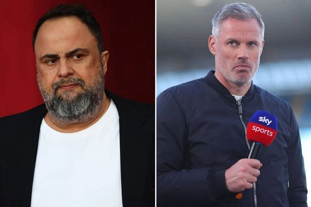 Jamie Carragher told to 'f*** off' by Nottingham Forest owner after Gary Neville ban