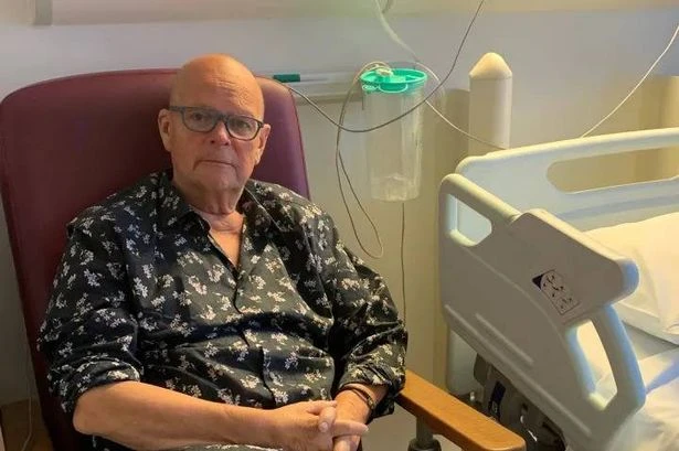 TV star James Whale fights back tears as he shares emotional video from 'final stages' of cancer