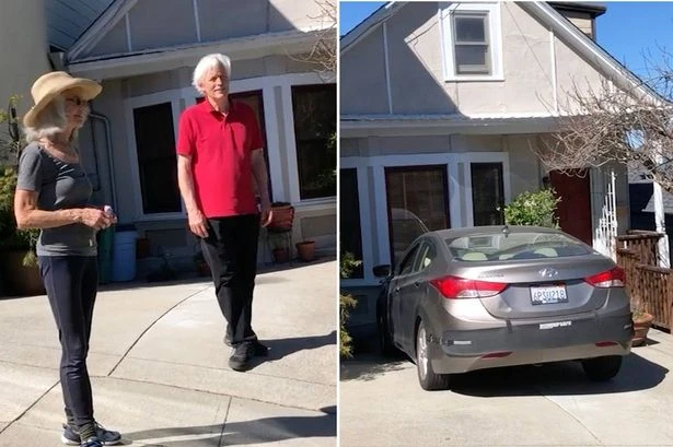'Startled' couple get £1,250 fine because they parked on their own driveway