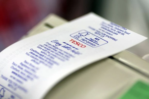 Shopper finds Tesco receipt from 27 years ago and is floored by how cheap it was