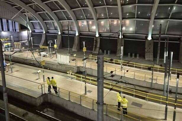 Man stabbed at Manchester Victoria station as police cordon off part of platform