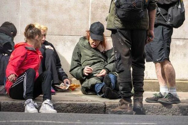 London's poshest neighbourhood turns into 'zombie' hotspot as locals too scared to leave