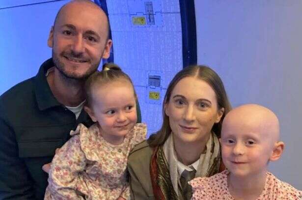 Family's holiday plans turn to three-month hospital stay after daughter's cancer diagnosis