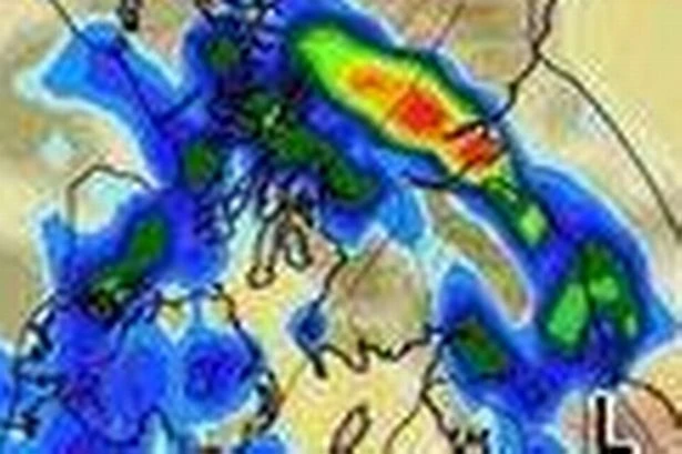UK weather maps show storms set to end 34C heatwave - see full list of areas