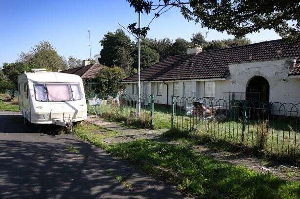 Tight-knit community of pensioners now abandoned 'ghost town' reclaimed by nature