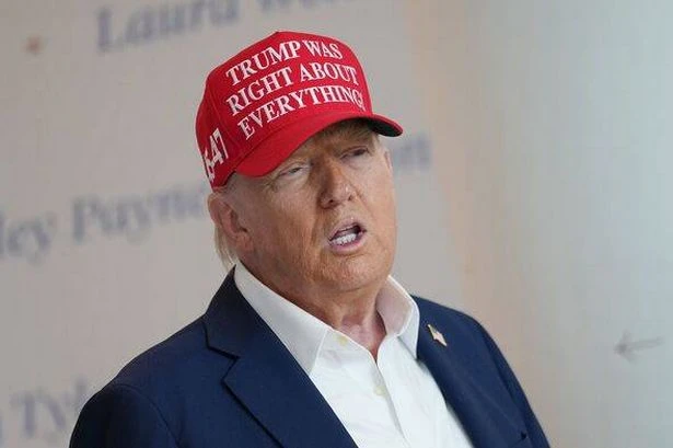 Donald Trump's health concerns as 'thick' makeup on hand sparks speculation
