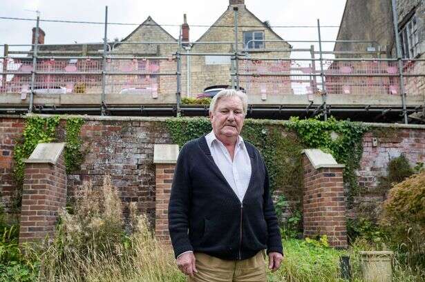 Desperate man can't sell £1m home as council car park is 'collapsing' onto it