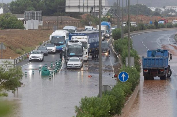 Ibiza likened to Final Destination as flooding hits with whole island 'in chaos'