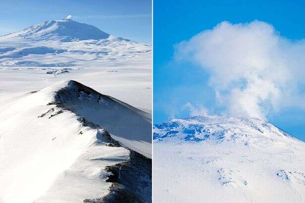 World's tallest volcano spews £5k worth of gold 'dust' every day leaving boffins baffled