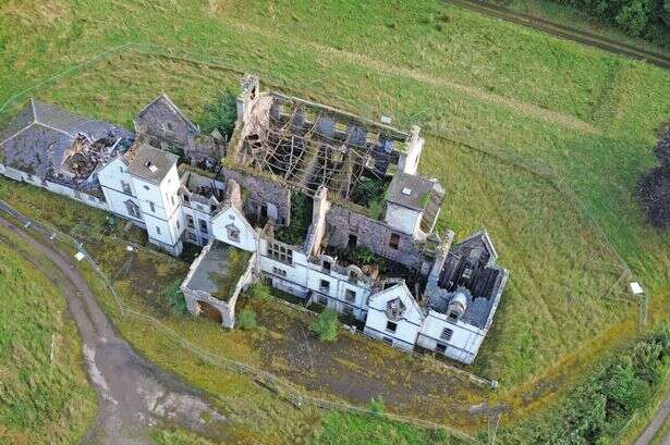 Historic Dunain House in Inverness, ravaged by fire, hits auction block at £295k