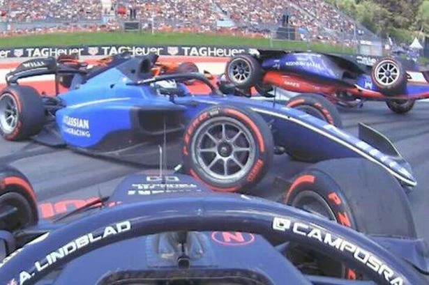 Red Bull star involved in terrifying crash as car flips over at Austrian GP