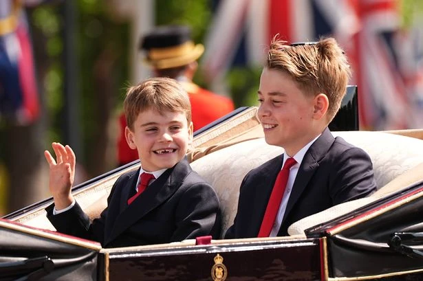 Prince Louis' unexpected conversation with Prince George revealed by lip reader