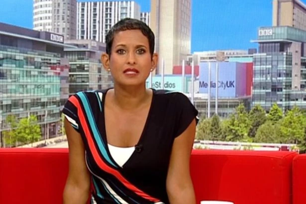 BBC Breakfast's Naga Munchetty left red-faced over tech mishap