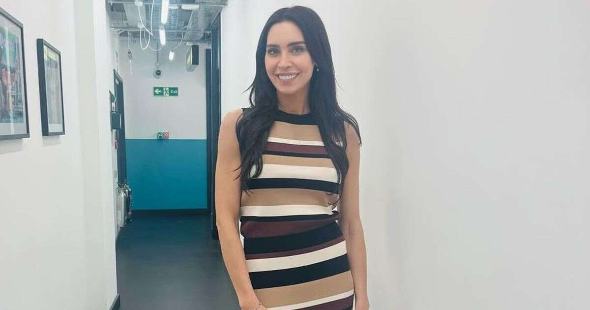 Christine Lampard's 'beautiful' striped co-ord is the 'perfect' transitional outfit