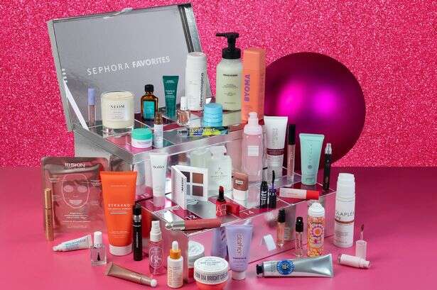 Sephora's 2024 beauty advent calendar worth over £1,000 with Charlotte Tilbury, Olaplex and more