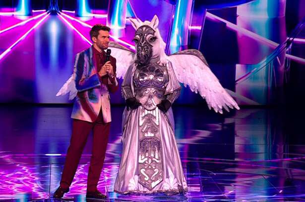 Masked Singer UK fans say same thing as Great British Bake Off star revealed as Pegasus