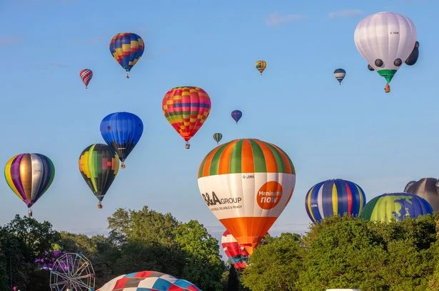 Exactly when 100 hot air balloons will fill the skies near Birmingham