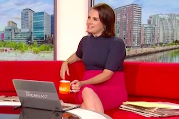 BBC News presenter Nina Warhurst slams viewer over 'uninvited feedback' on skirt