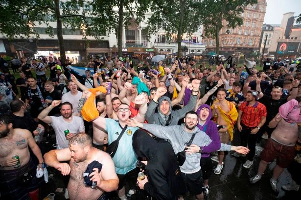 20,000 Scotland fans pack London ahead of England Euro 2020 clash despite warnings to stay away