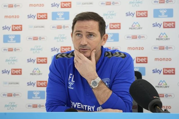 Frank Lampard provides injury update ahead of West Brom as Coventry City ace out for season