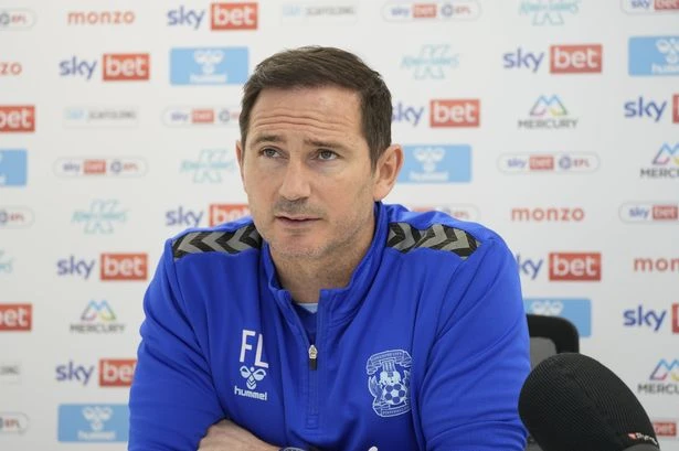 Frank Lampard reveals Tony Mowbray chat and sets Coventry City a West Brom challenge
