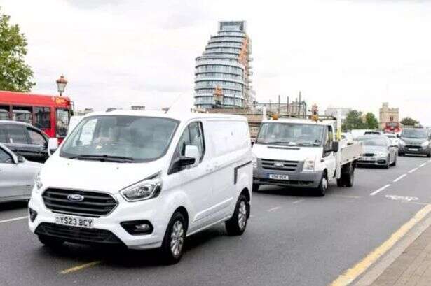 Drivers giving up their vans ahead of £5,500 charge coming in April