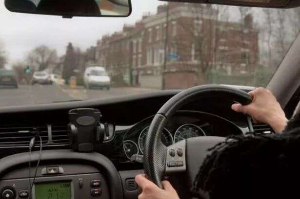 Drivers told the key sign which means they need their eyes testing