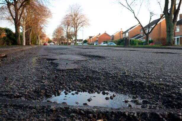 Drivers urged to complete task 'even after minor impact with pothole'