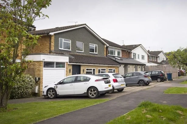 EDF makes welcome change for drivers with electric cars on driveway