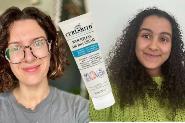 'We tried out Curlsmith's viral leave in cream and it left our hair weightless'